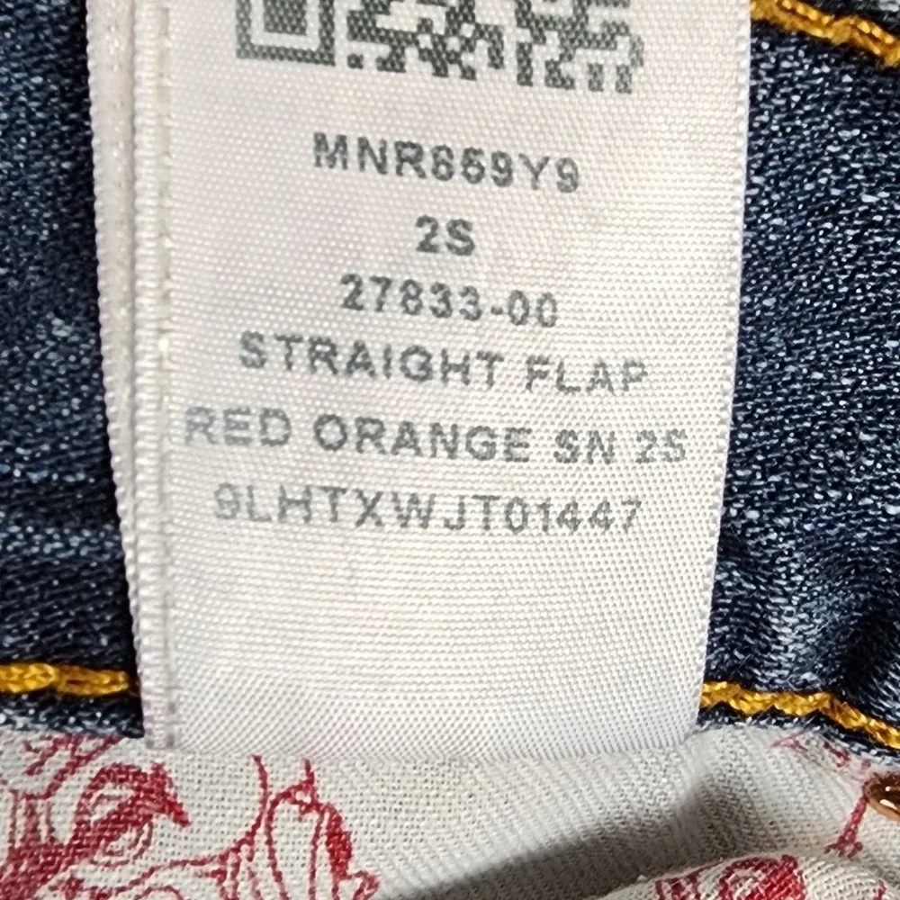 True Religion Section Straight Jeans Mens 36 Medium Wash Blue Denim‎ 100% Cotton